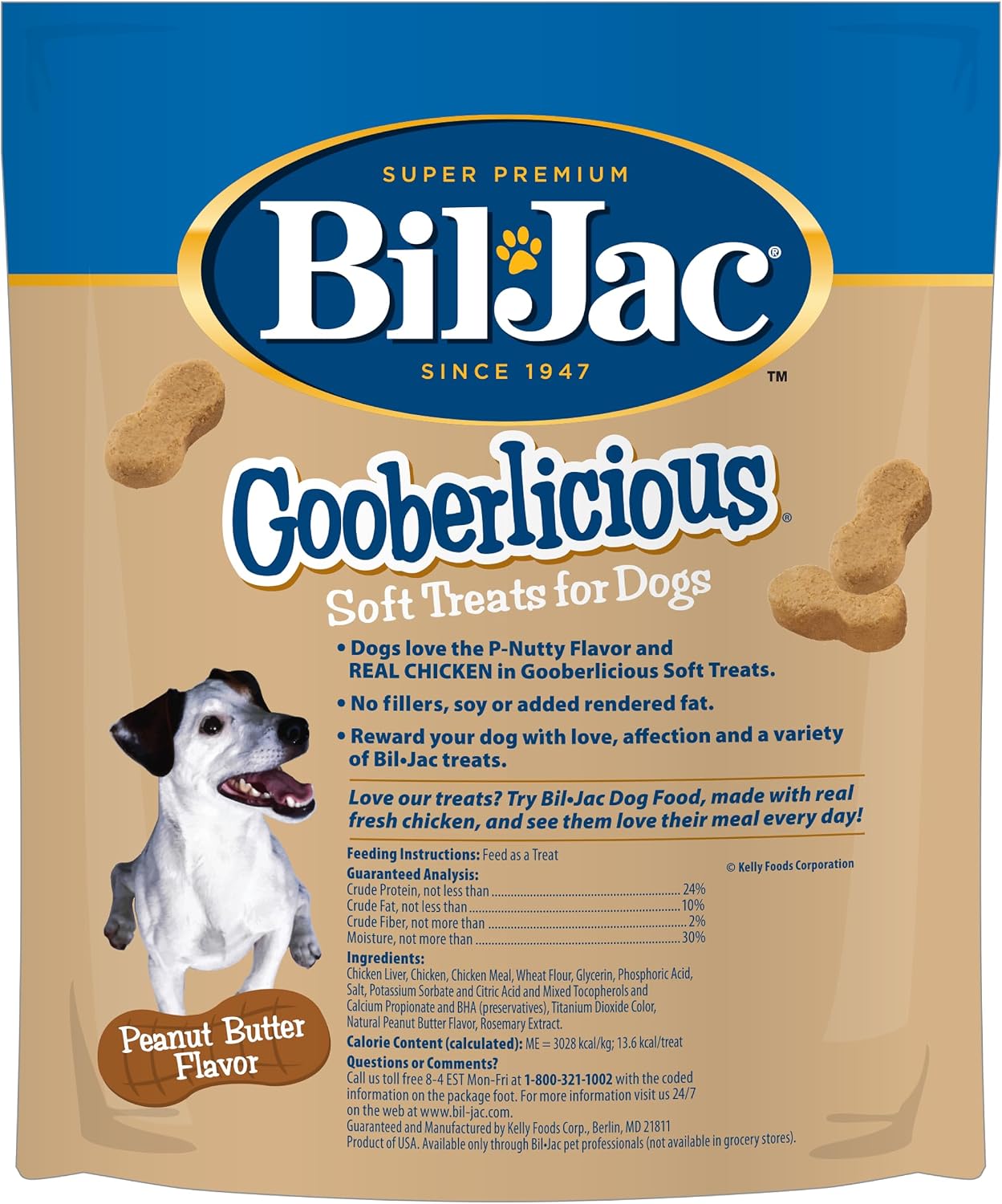 Galletas perros mantequilla maní hígado pollo 10oz 2pzas