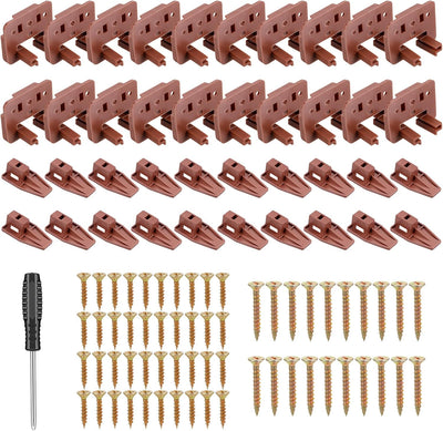 Set 20 Guías Cajones Reparación Correderas S Pzas