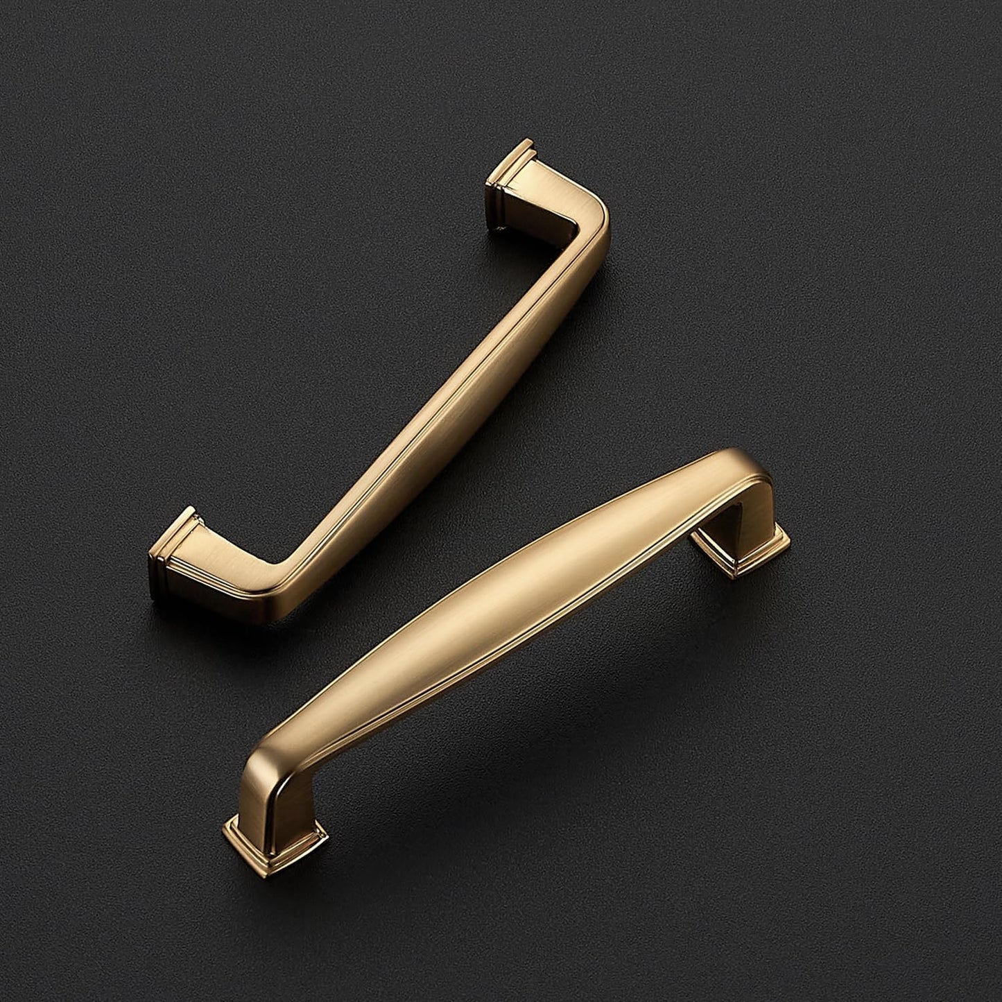 Set 3 Manijas Cocina Bronce Champán 3-3/4pulg Modernas