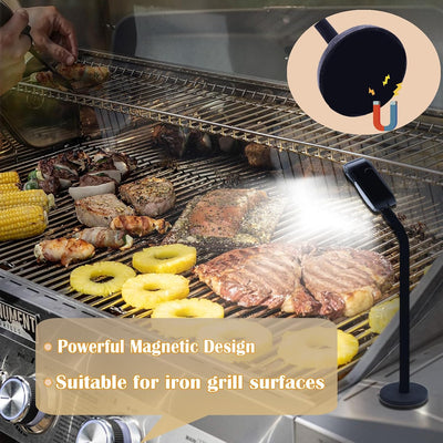 Luces magnéticas recargables para parrilla al aire libre