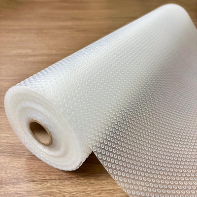 Forro antideslizante EVA transparente para estantes y cajones 12x10 pulgadas