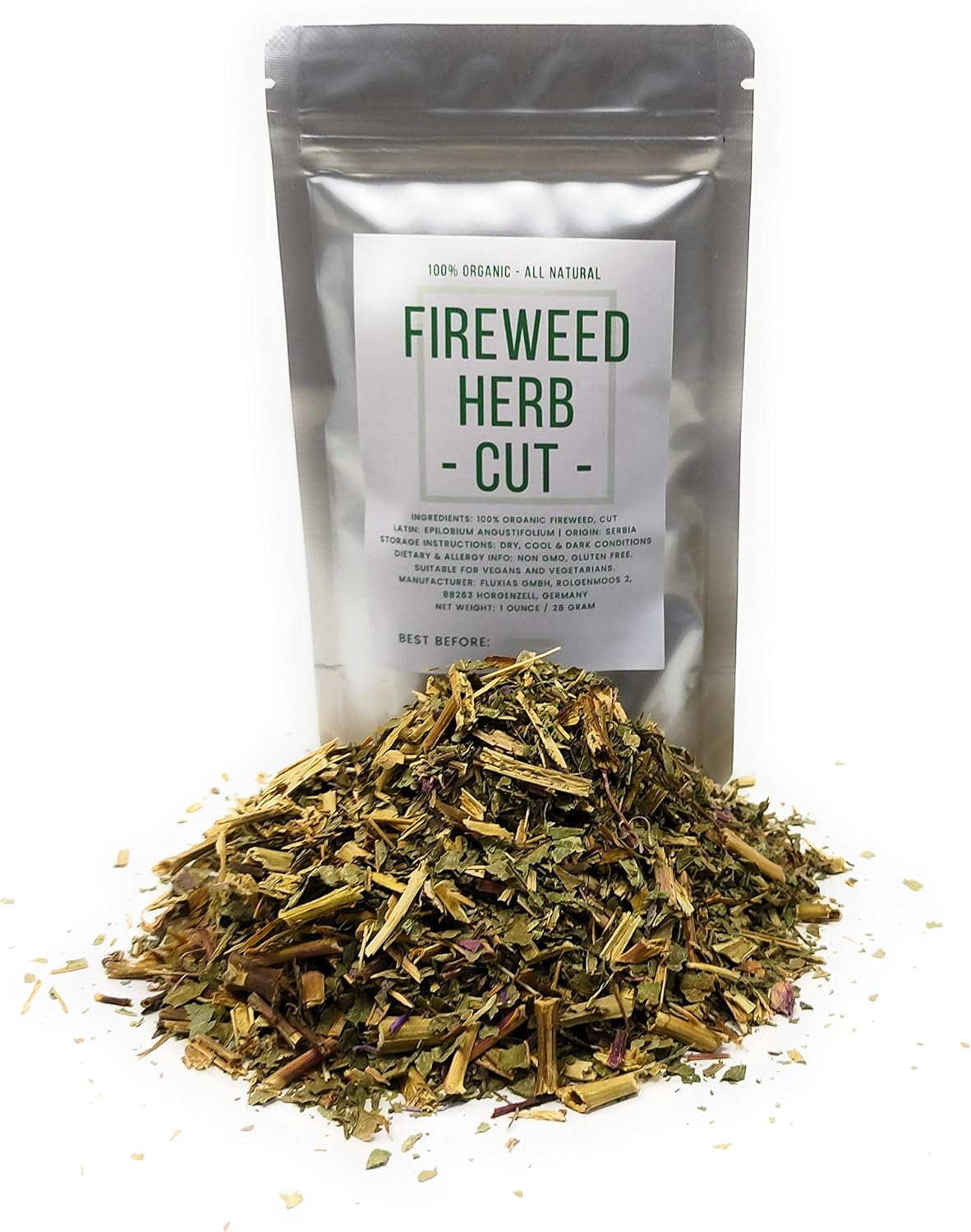 Hierba Fireweed Epilobium natural seco 1oz