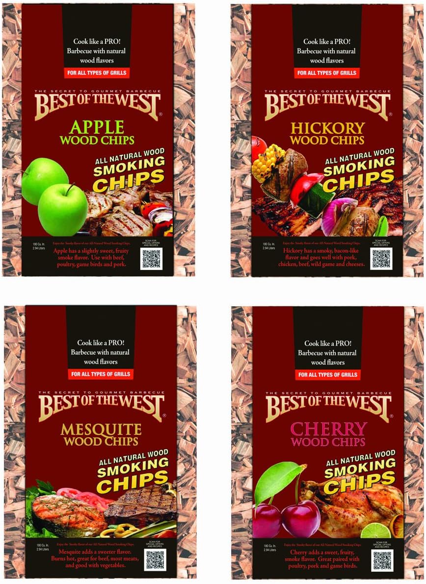 Chips madera manzana dulce para parrilla 180pulg³