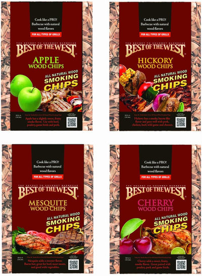 Chips madera manzana dulce para parrilla 180pulg³