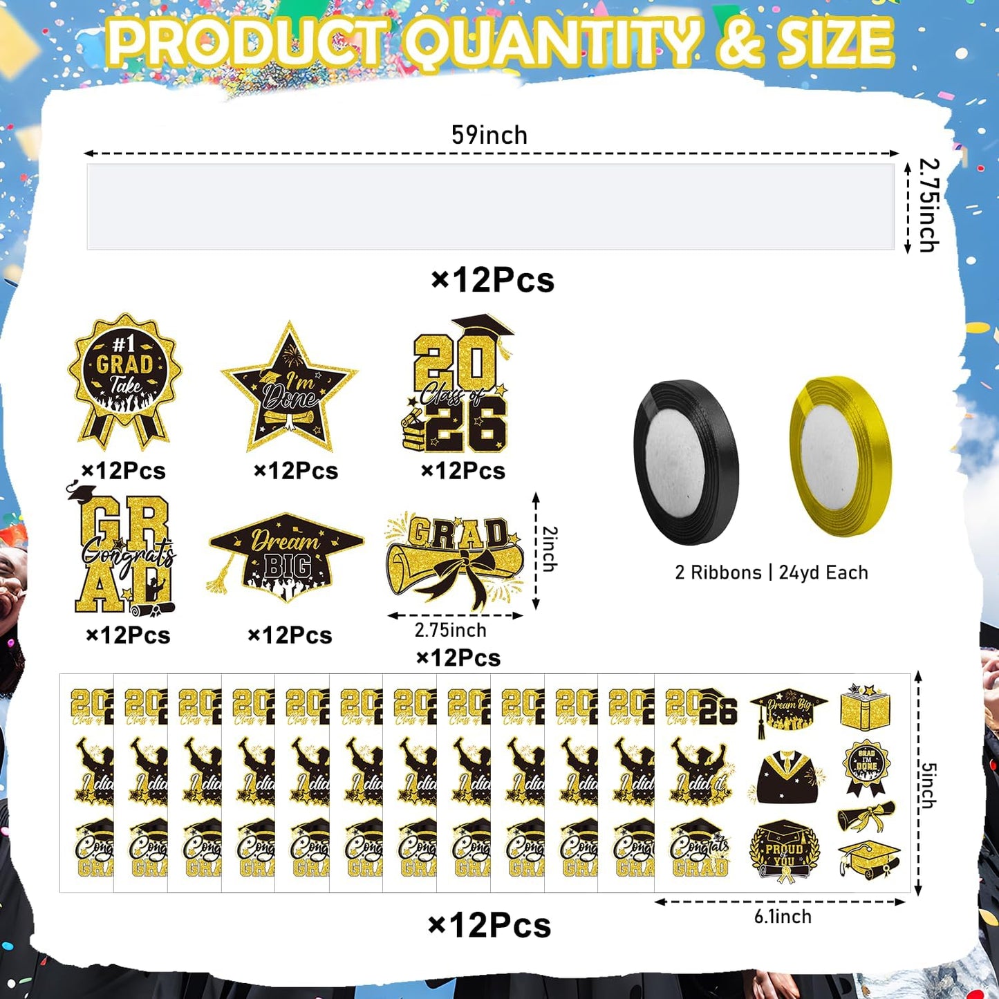 Kit fabricar Candy Lei 2026 con tubos transparentes