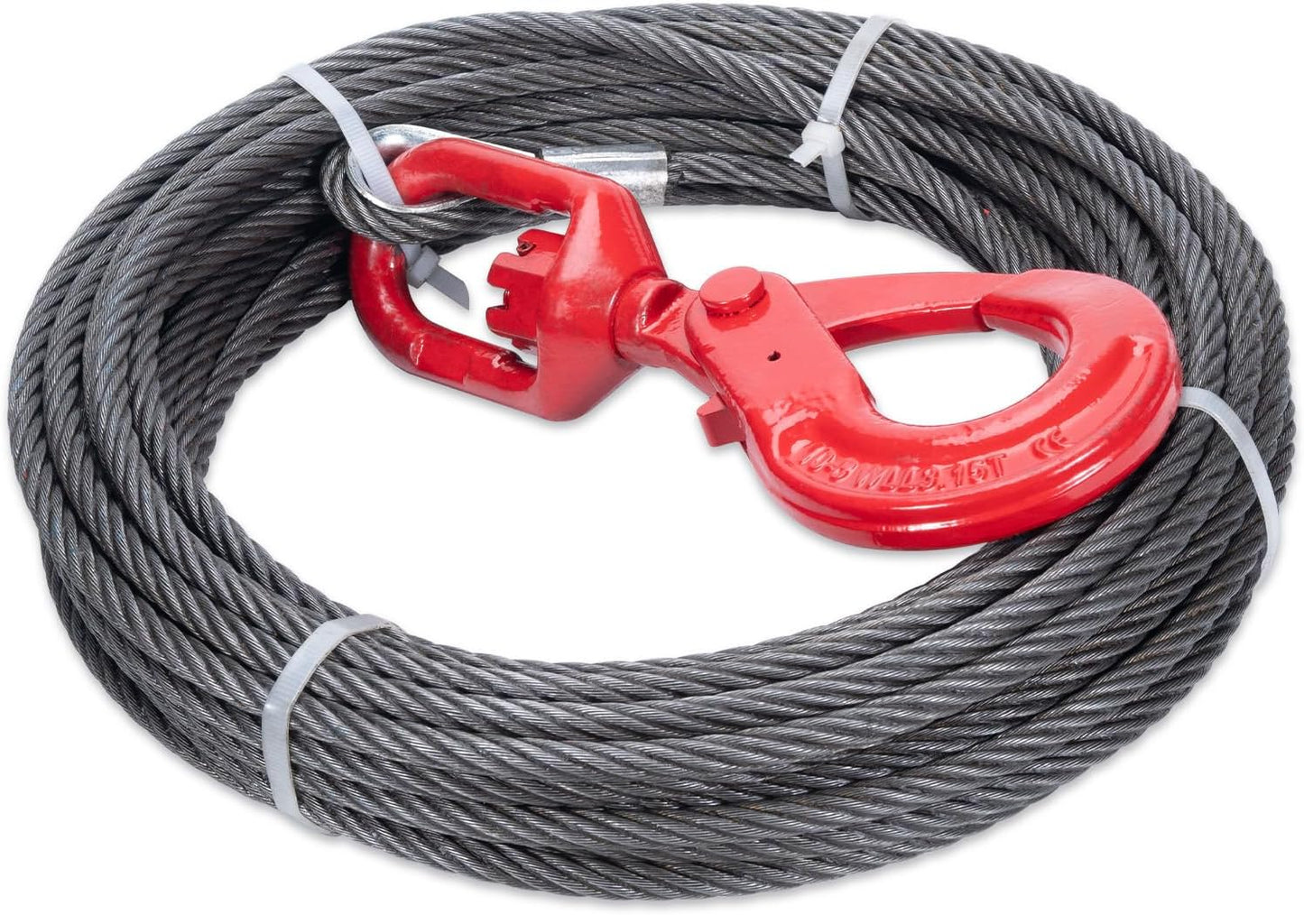 Cable cabrestante 1/2pulg x100ft resistente