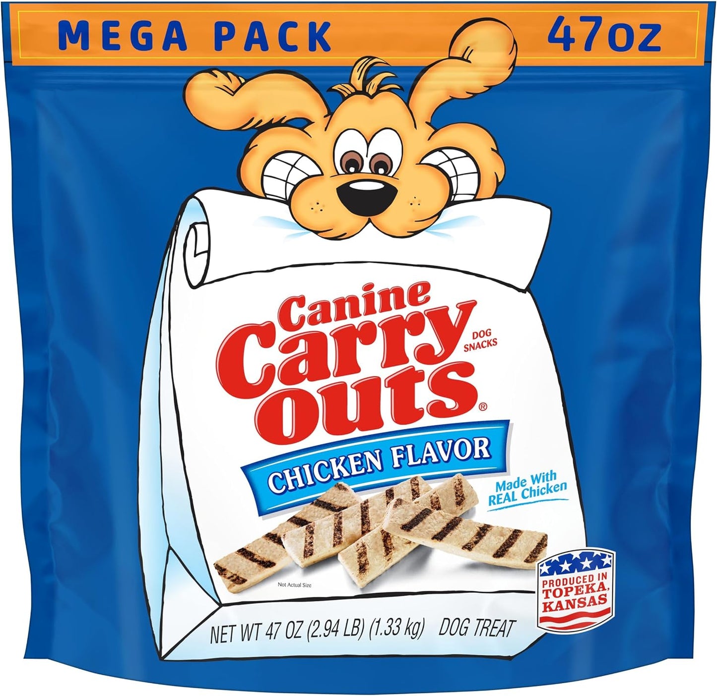 Golosinas pollo perros bolsa 47oz