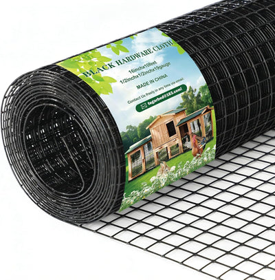 Valla de alambre galvanizado PVC 1/2pulg 16x10pies