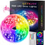 Tira Luces LED RGB Control Remoto App Dormitorio 50pies