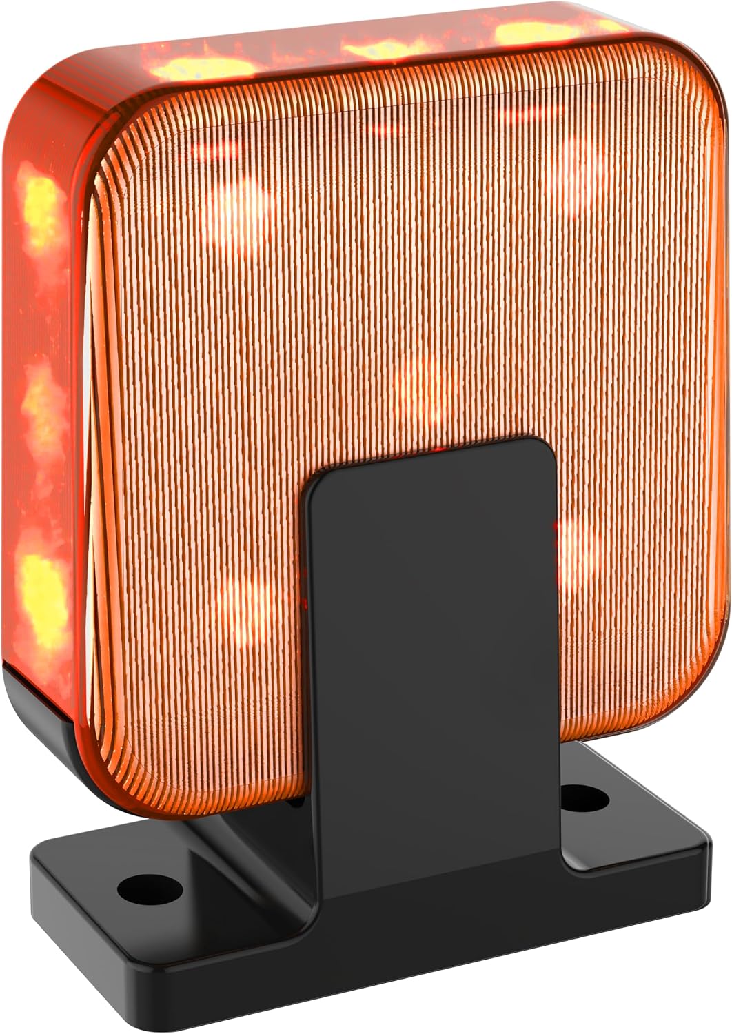 Luz advertencia IP54 12-240V AC/DC señal naranja
