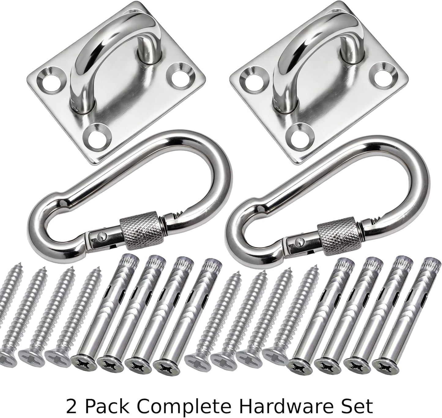 Almohadilla anclaje U acero inox M6 pernos expansión