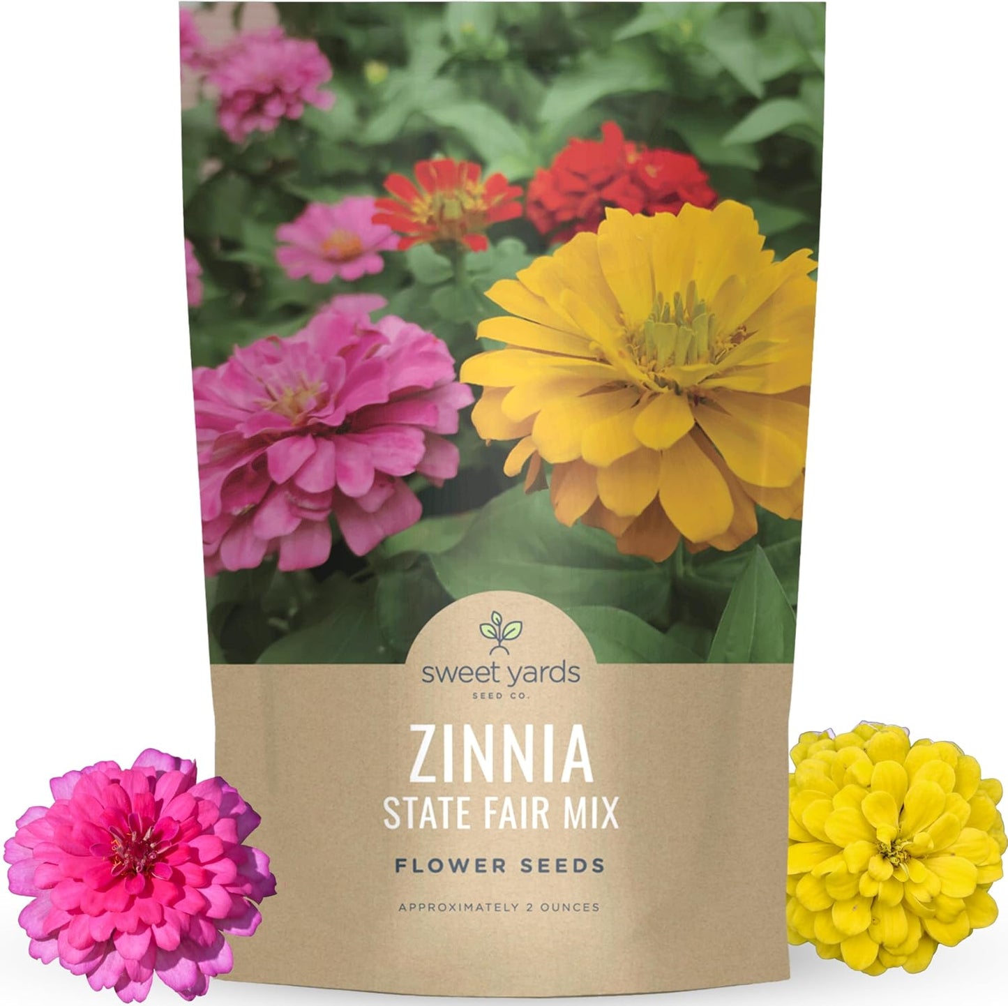 Paquete 2oz 4000 semillas flores State Fair Mix