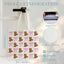 Bolso de lona dachshund para compras reutilizable