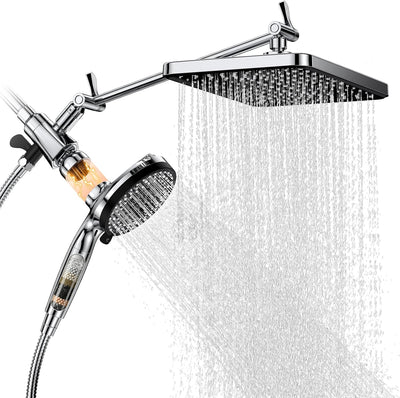 Cabezal ducha lluvia 12pulg con filtro magnético 10 modos