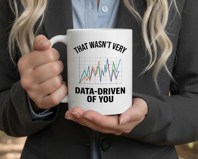Taza de café divertida para analistas y estadísticos Casitika