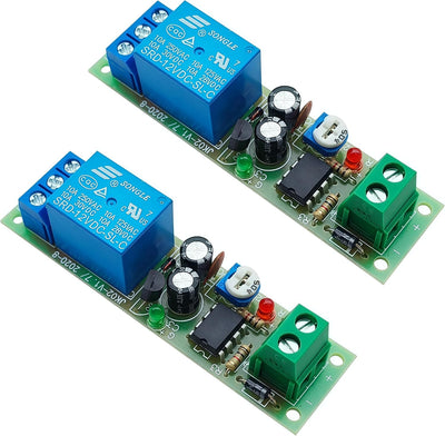 Módulo temporizador NE555 12V ajustable 0-60s