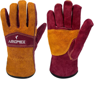 Guantes cuero 10pulg soldadura MIG TIG jardinería construcción