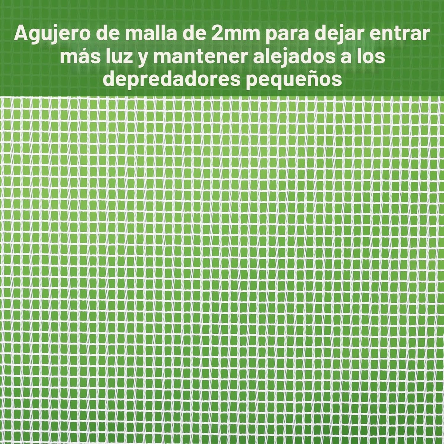 Cubierta malla para plantas al aire libre protege frutas verduras
