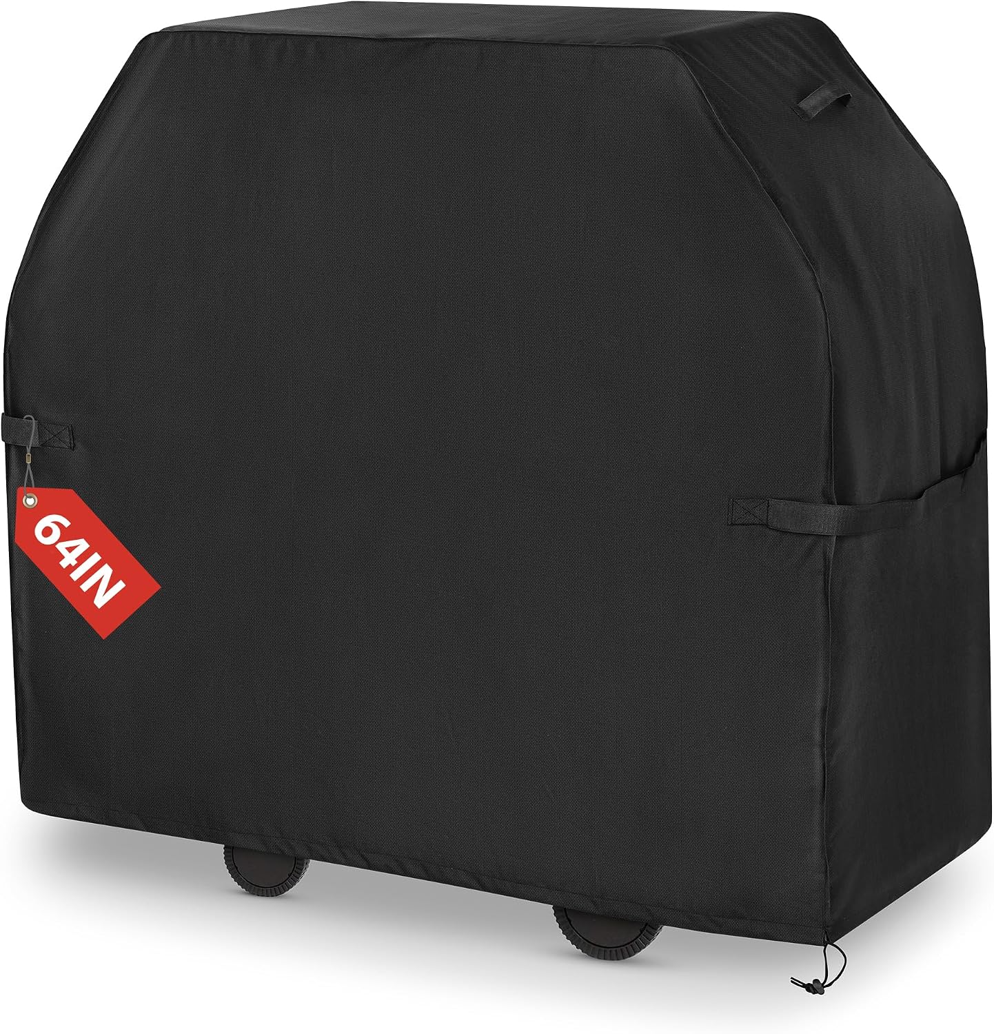 Funda parrilla al aire libre 64pulg resistente UV con correas