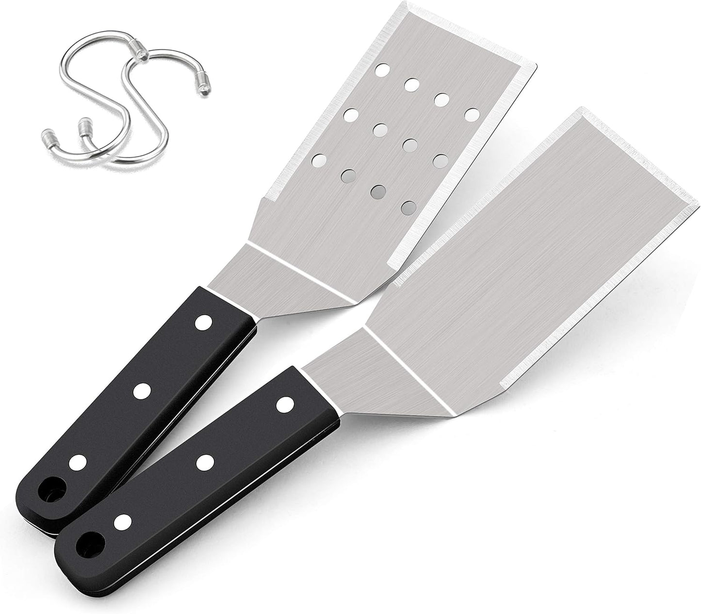 Espátula acero inox mango remachado para Teppanyaki