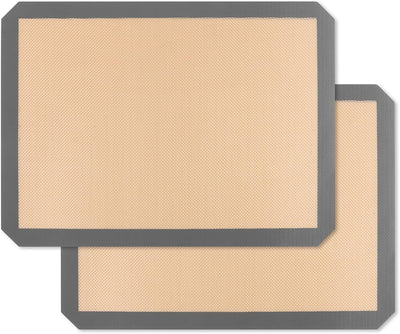 Alfombrillas de silicona para hornear antiadherentes reutilizables 15 x 11 pulgadas