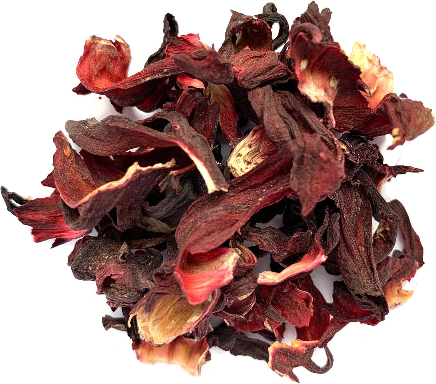 Flores de hibisco secas enteras rojas de Marruecos para té y cocina