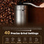 Molinillo café manual 40 ajustes cerámica con manivela