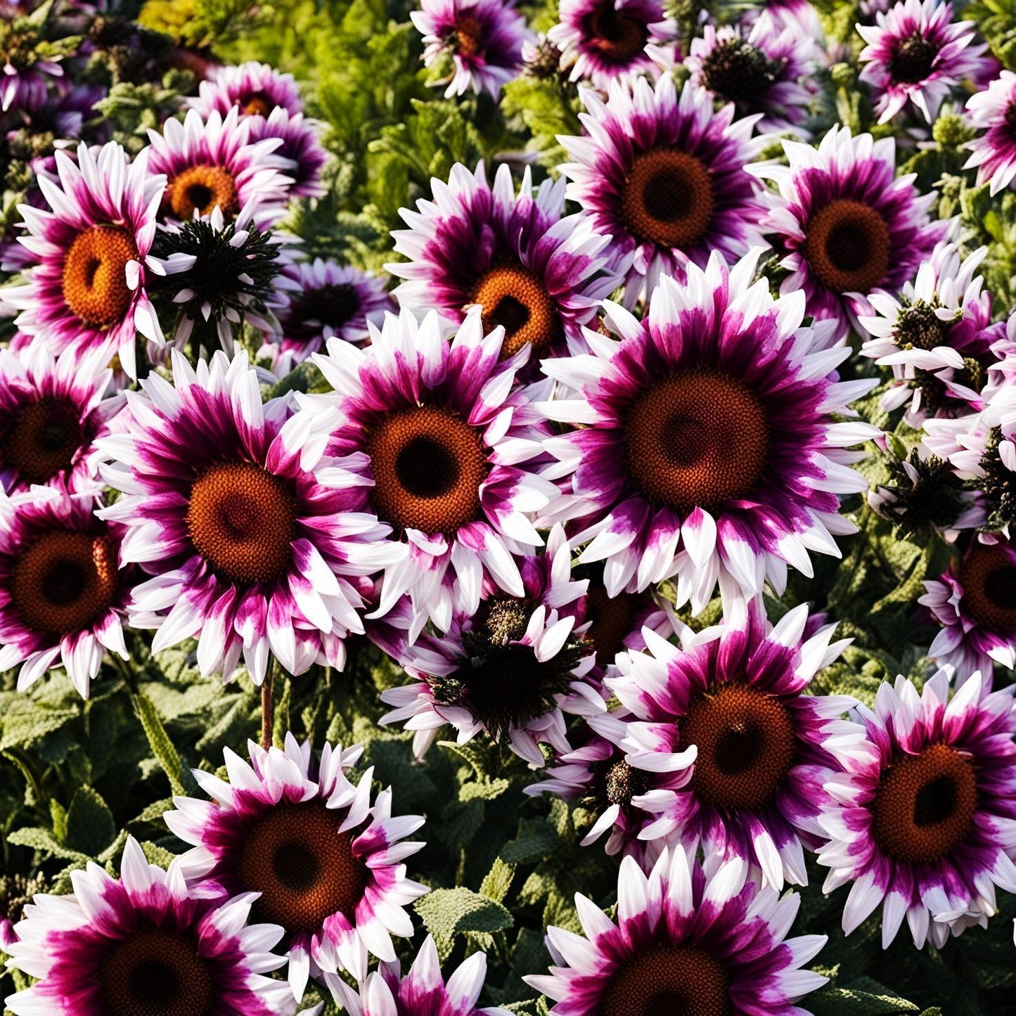 100 semillas girasol rosa fresa híbridos sin OGM para mariposas