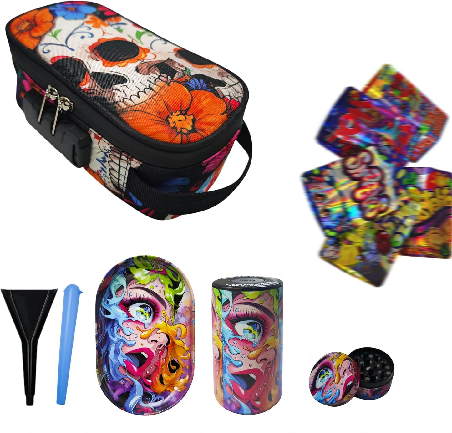 Bolsa viaje con cerradura combinación y carbón activado