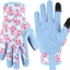 Guantes jardinería flexibles transpirables para mujer