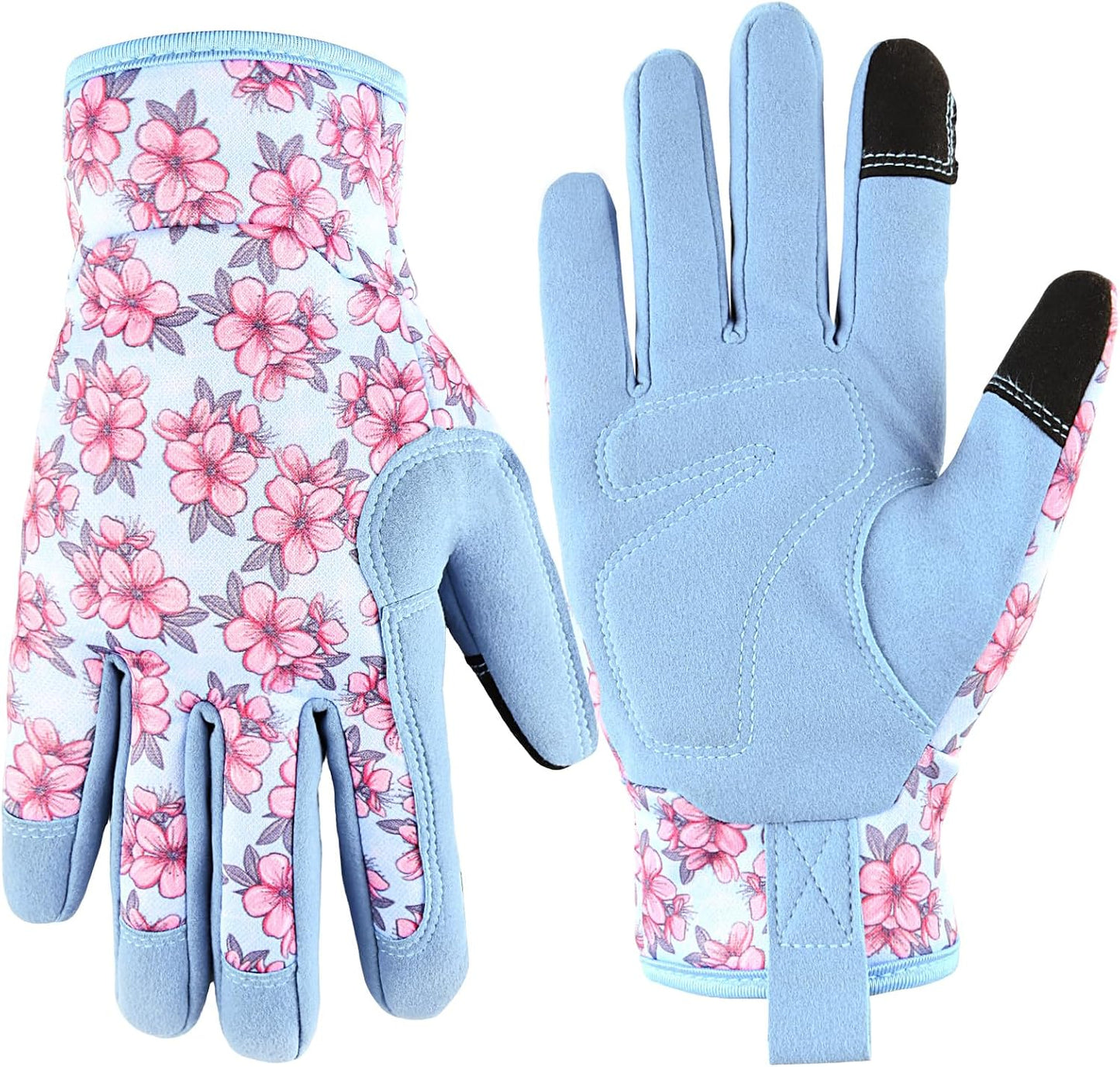 Guantes jardinería flexibles transpirables para mujer