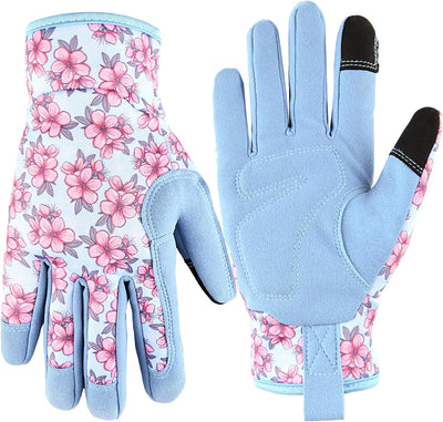 Guantes jardinería flexibles transpirables para mujer