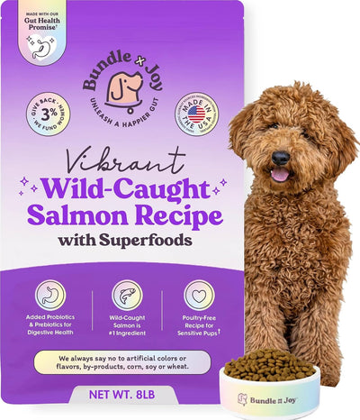 Comida para perros salmón 8lb