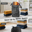 Bolsa lavandería viaje compresión al vacío reutilizable impermeable