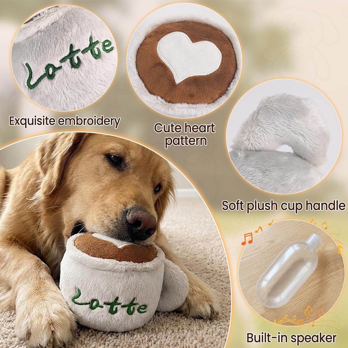 Juguetes peluche masticable perros suave duradero