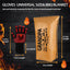 Manta para barbacoa con guantes y bolsa para carne
