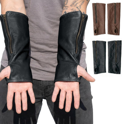 Funda cuero antirrayaduras brazo con cremallera