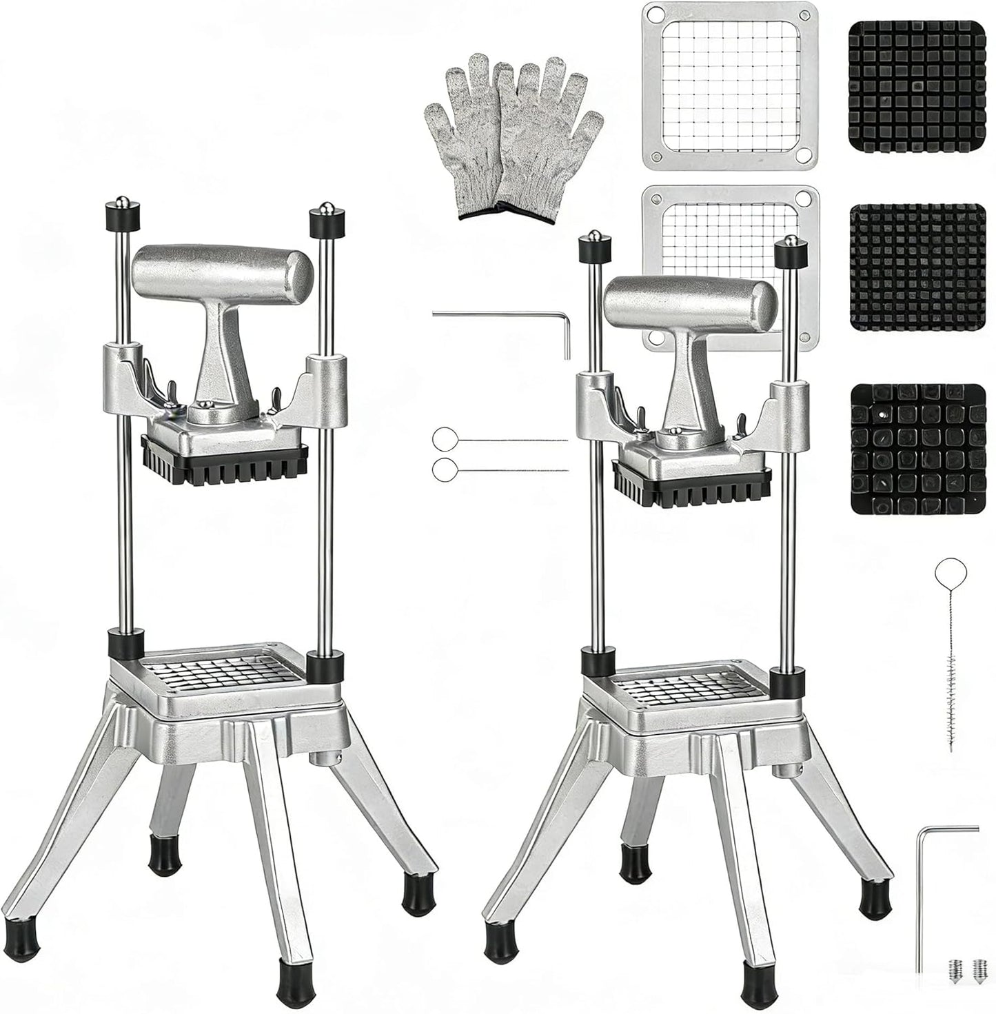 Picador acero inox con 3 hojas 1/2, 3/8, 1/4 pulg