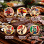 Paquete 4 Pellets Madera 6 Sabores Barbacoa Natural