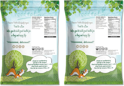 Flores de hibisco orgánicas 6lb para té vegetal