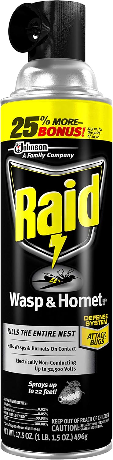 Raid Asesino avispas avispones 17.5oz