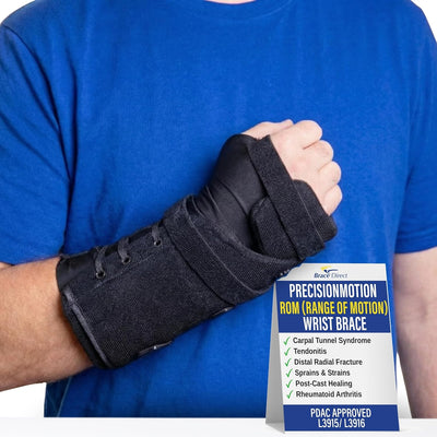 Muñequera estabilizadora para tunel carpiano y tendinitis L3915
