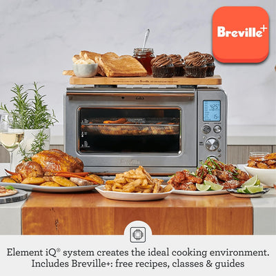 Horno de convección freidora aire Breville negro