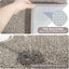 Alfombra pasillera rectangular 24x96pulg antideslizante absorbente