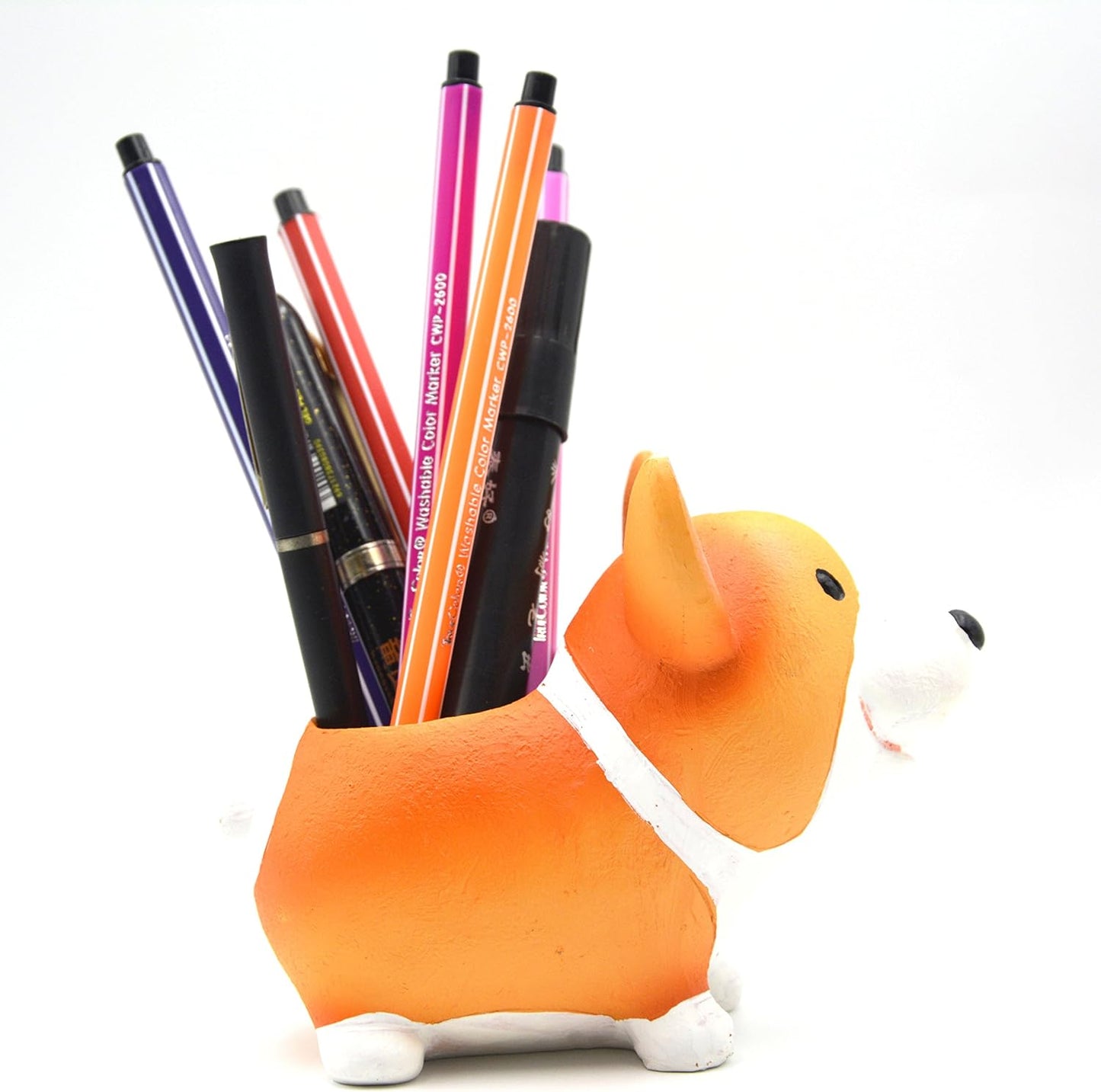 Organizador de escritorio para lápices y suculentas