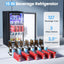 Refrigerador bebidas 15pulg acero inox 127latas