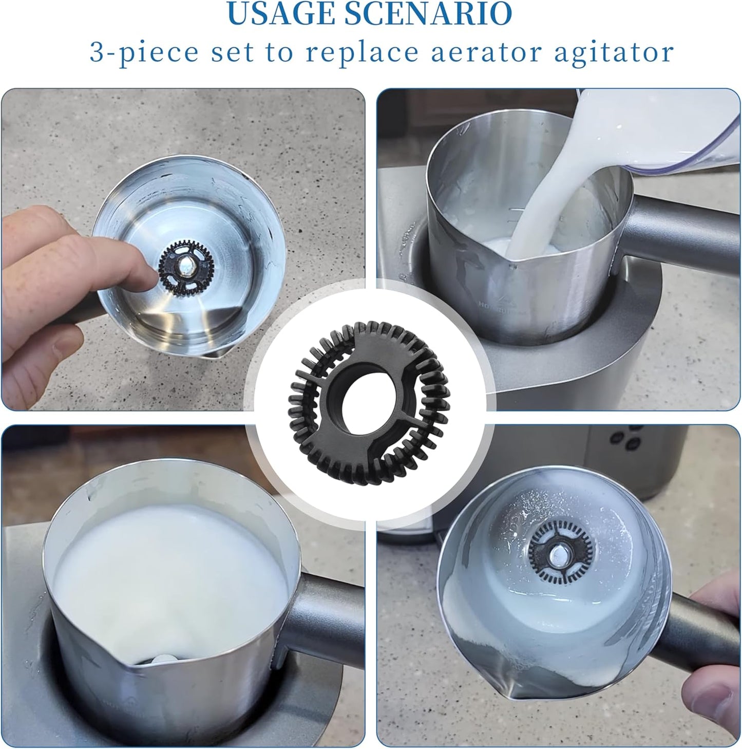 Batidor espumador repuesto Keurig comp K-café