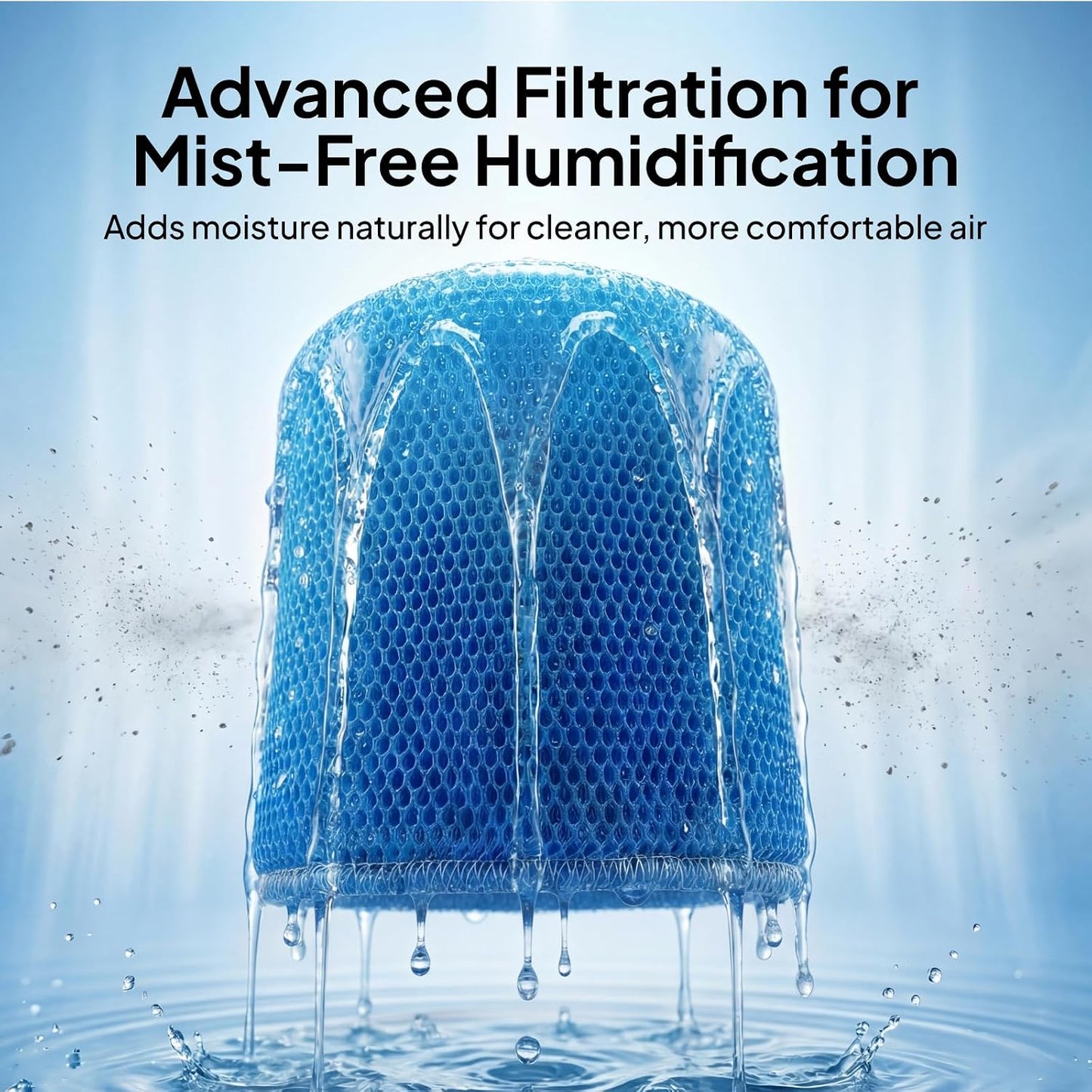 Filtro humidificador repuesto 8L mecha lavable multicapa