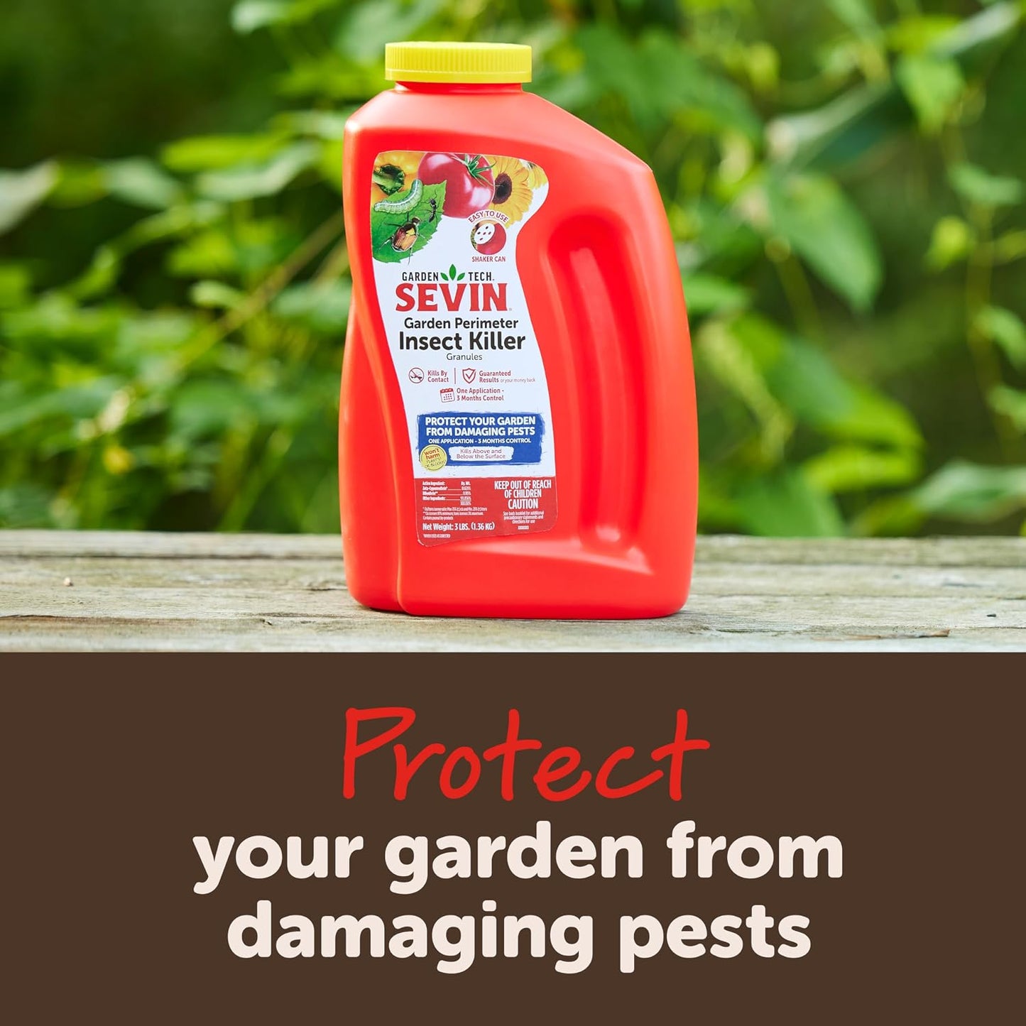 Gránulos insecticida para perímetro jardín 3lb