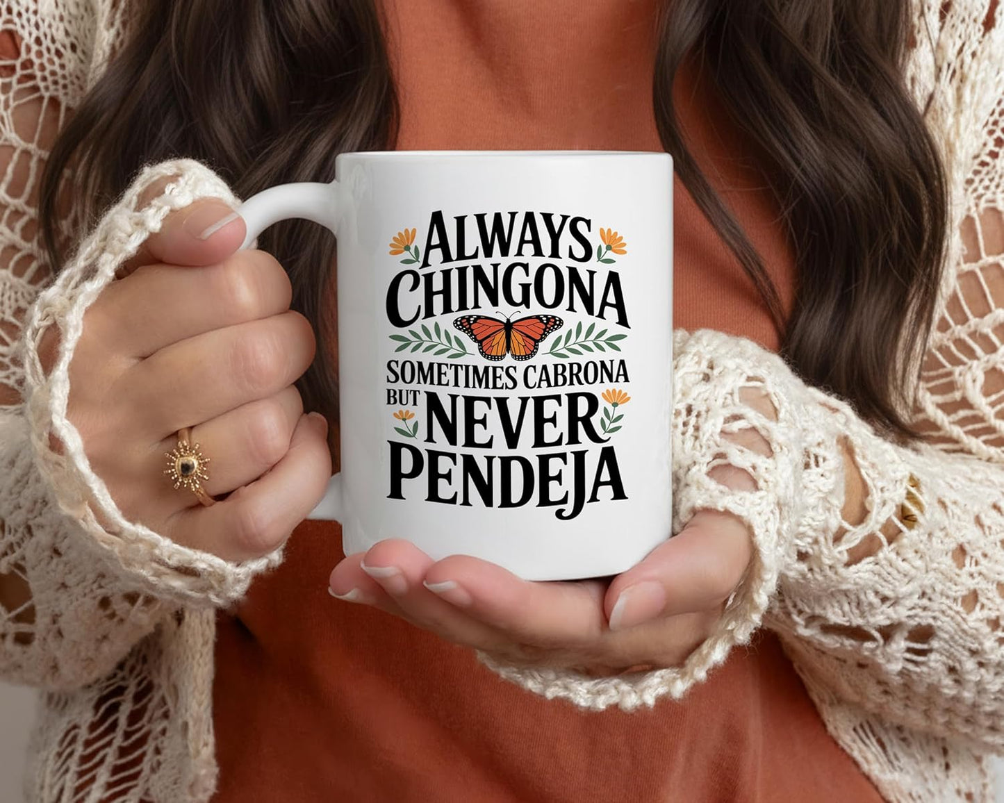 Taza Chingona 11oz Regalo Día Madre Mexicana
